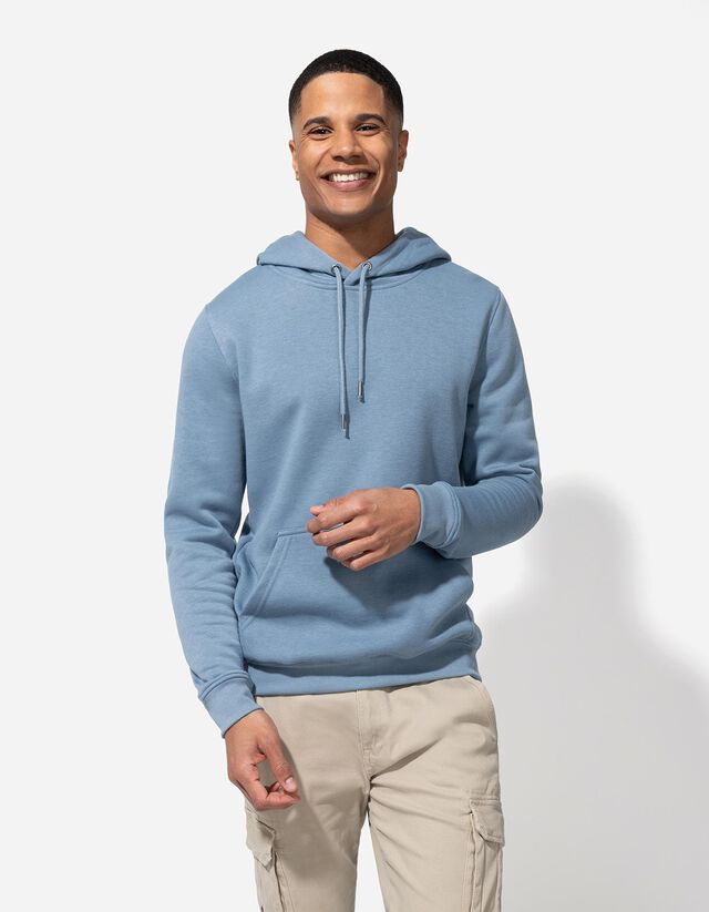 Pullover Herren Hoodie Hellblau 53° Hamburg Hoodie Herren Hellblau