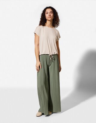 Hose - Elastischer Bund - t&uuml;rkis