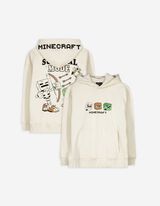 Hoodie - Minecraft - weiß