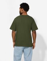 T-Shirt - Oversized Fit - dunkelgr&uuml;n
