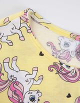 Haljina - Jednorog - svetlo-zuta