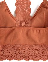 Fűző - Varratmentes - világos barna