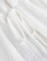 Blusa - Motivo a quadri - bianco