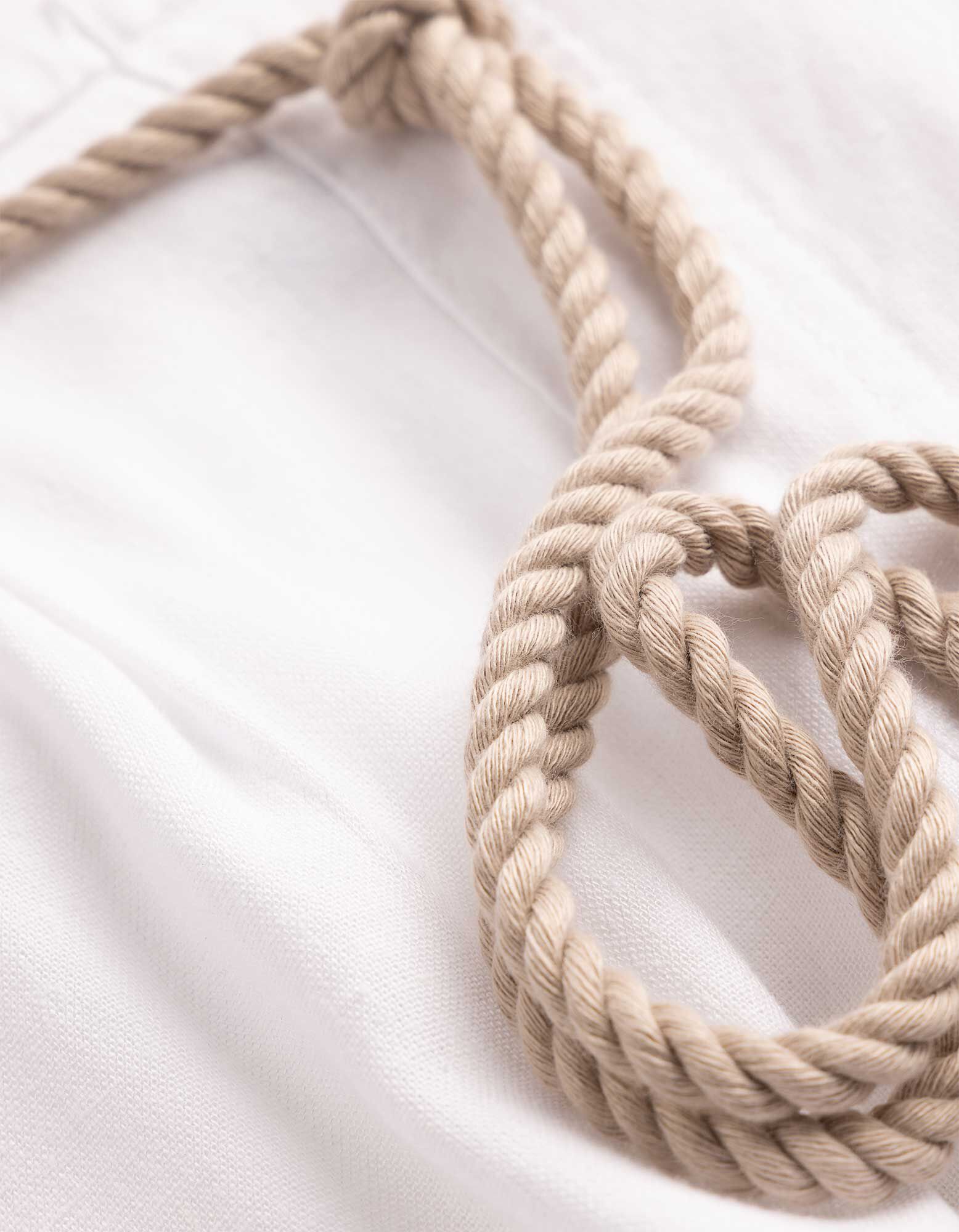 Jupe-culotte - Aspect lin - Blanc cass&eacute;