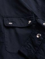 Jacke - Baumwolle - dunkelblau