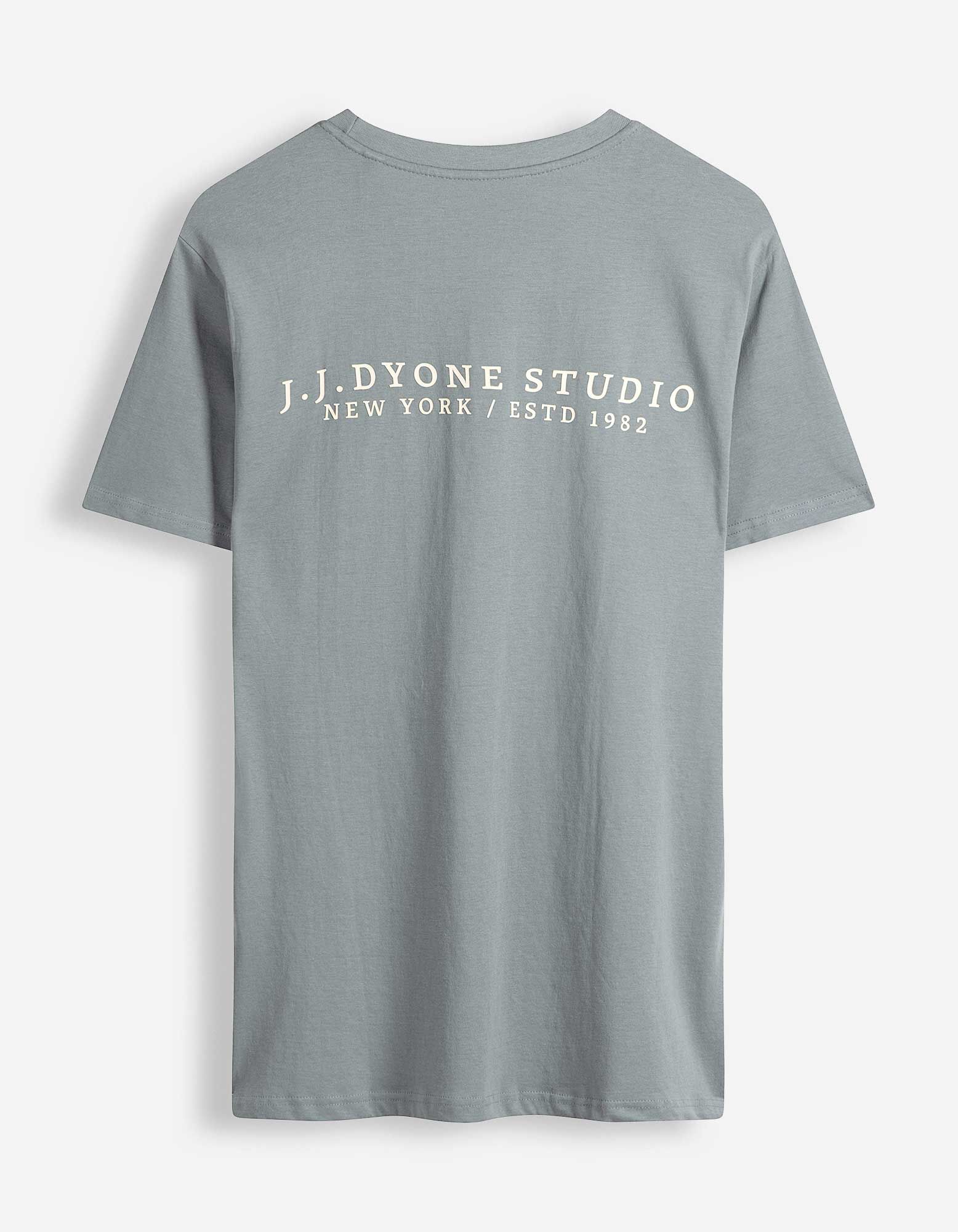 T-Shirt - einfarbig - Petrol