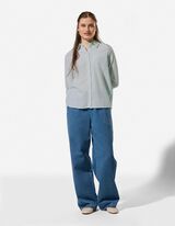 Hemd - Streifen - gr&uuml;n