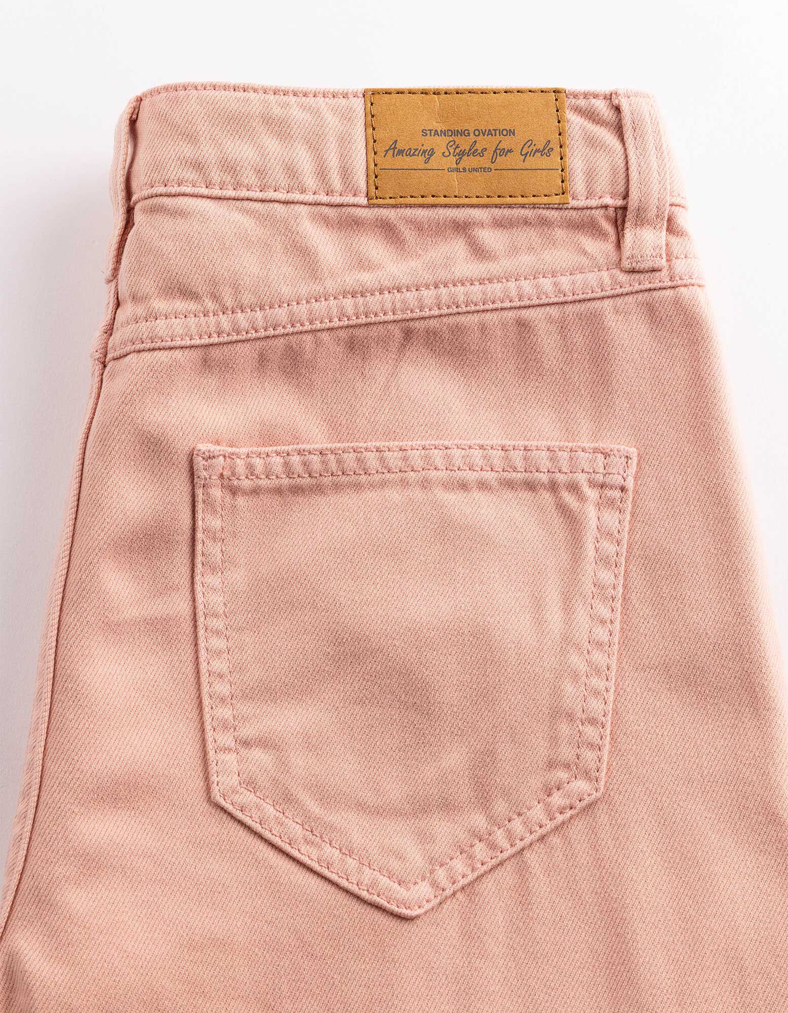Hose - Used-Look - Pink