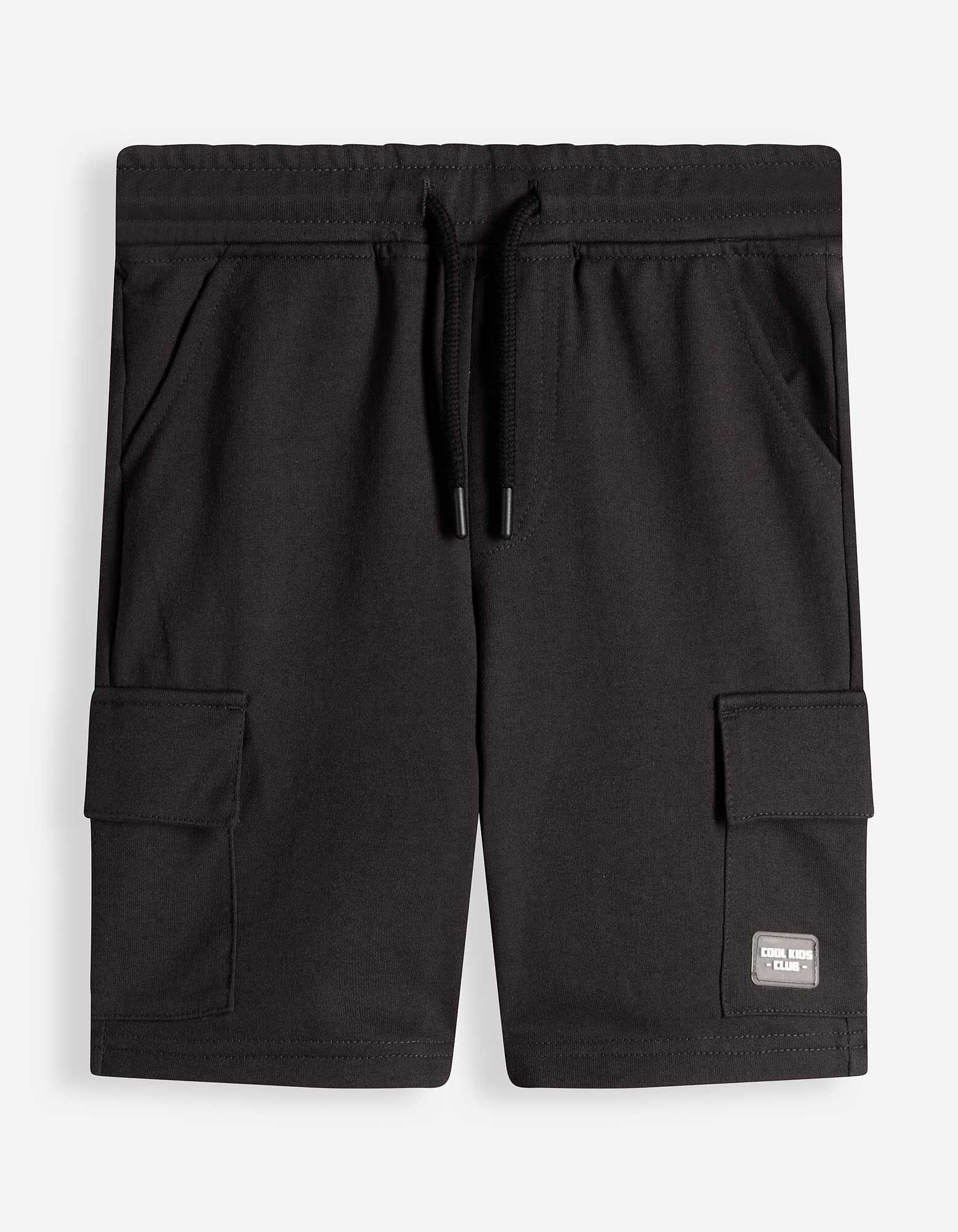 Cargoshorts - Aufgesetze Taschen - Dunkelgrau