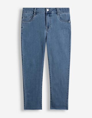 Caprihose - Skinny Fit - blau
