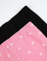 legginsy - 2 szt. w opakowaniu