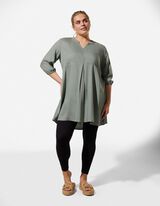 V-Ausschnitt - gr&uuml;n