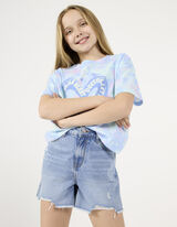 T-shirt - Batik - celeste