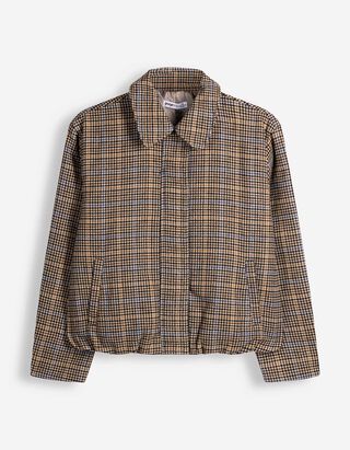 Blouson - Woll-Optik - Beige