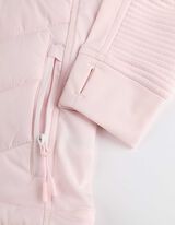 Gewatteerde jas - Reflecterend - roze