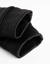 érintőképernyős kesztyűk - Fényvisszaverő - fekete