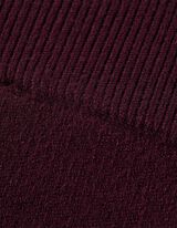 Fustă - Amestec viscoză - Mov inchis