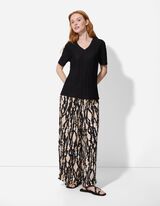 Culotte hlače - Wide Fit - bez