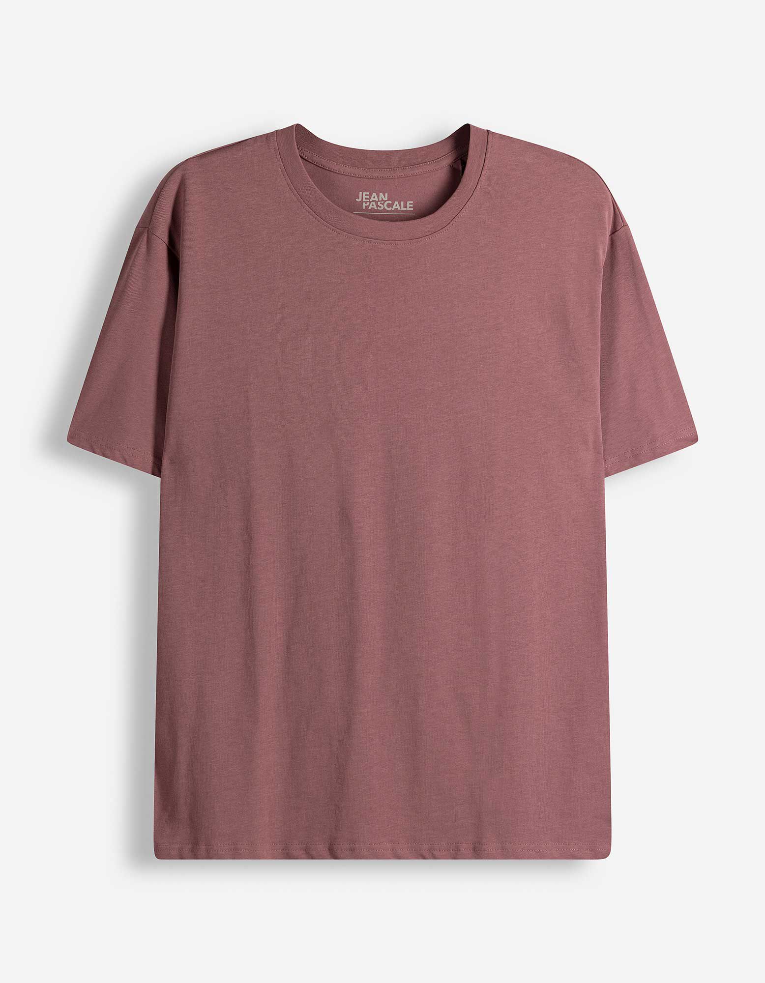 T-shirt - Coupe oversize - mauve clair
