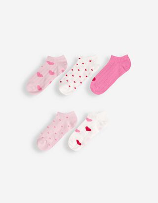 Sneakersocken - 5er-Pack