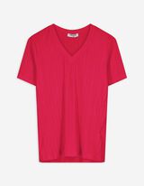 T-Shirt - Plisseefalten - pink