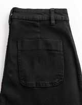 Jean - Taille haute - noir