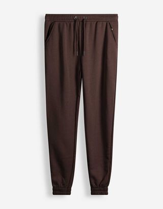 Jogginghose - Relaxed Fit - Dunkelbraun