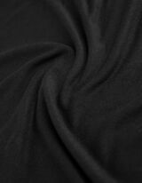 Longsleeve - Watervalhals - zwart