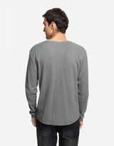 Majica dugih rukava - tamno-zelena