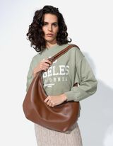 Ručna ta&scaron;na - Ve&scaron;tačka koža - svetlobraon