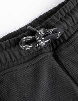 Bermude  - Straight Fit - Gri inchis