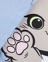 T-s&auml;rk - tr&uuml;kis - helesinine