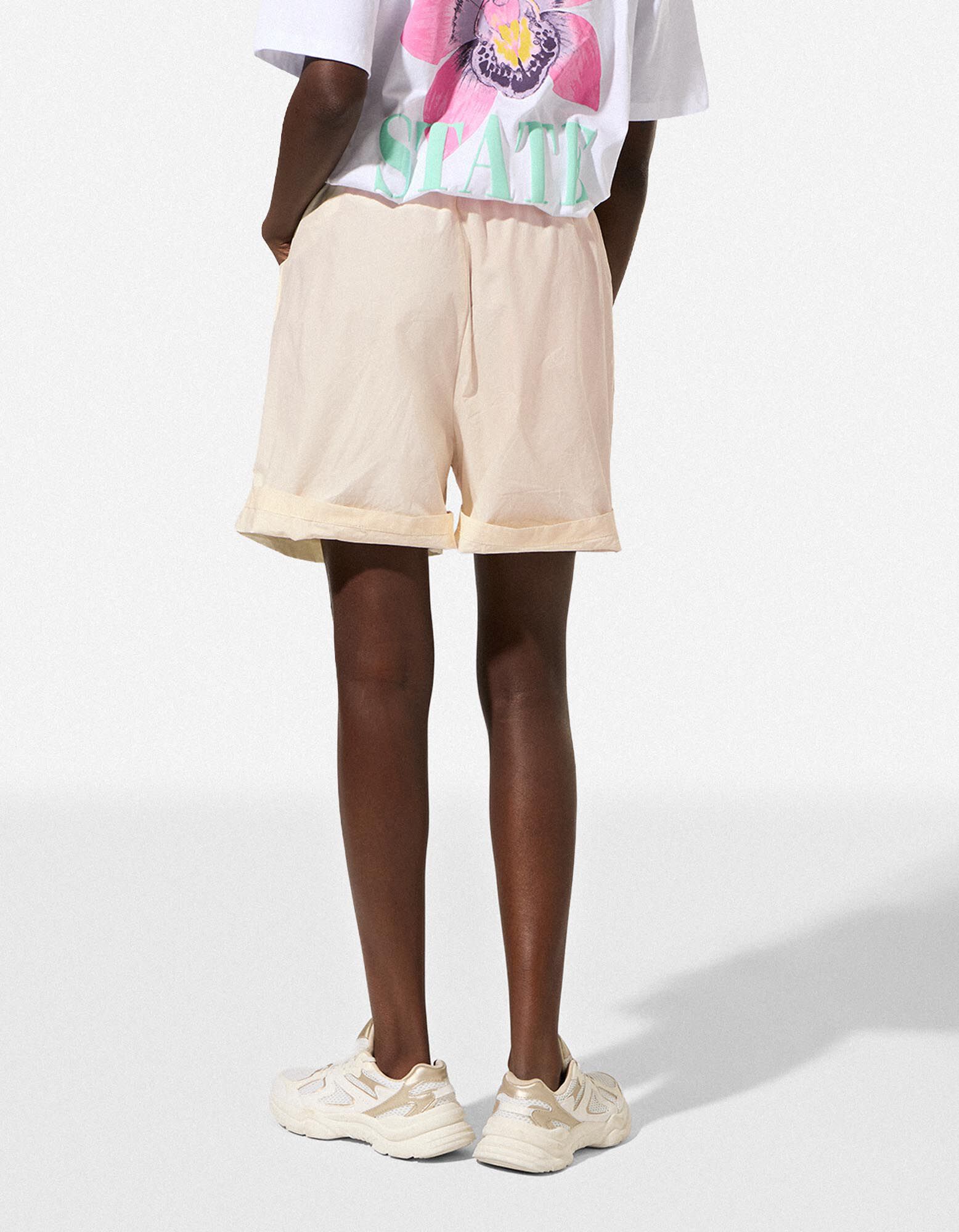 Bermuda  - Webstoff - Off-White