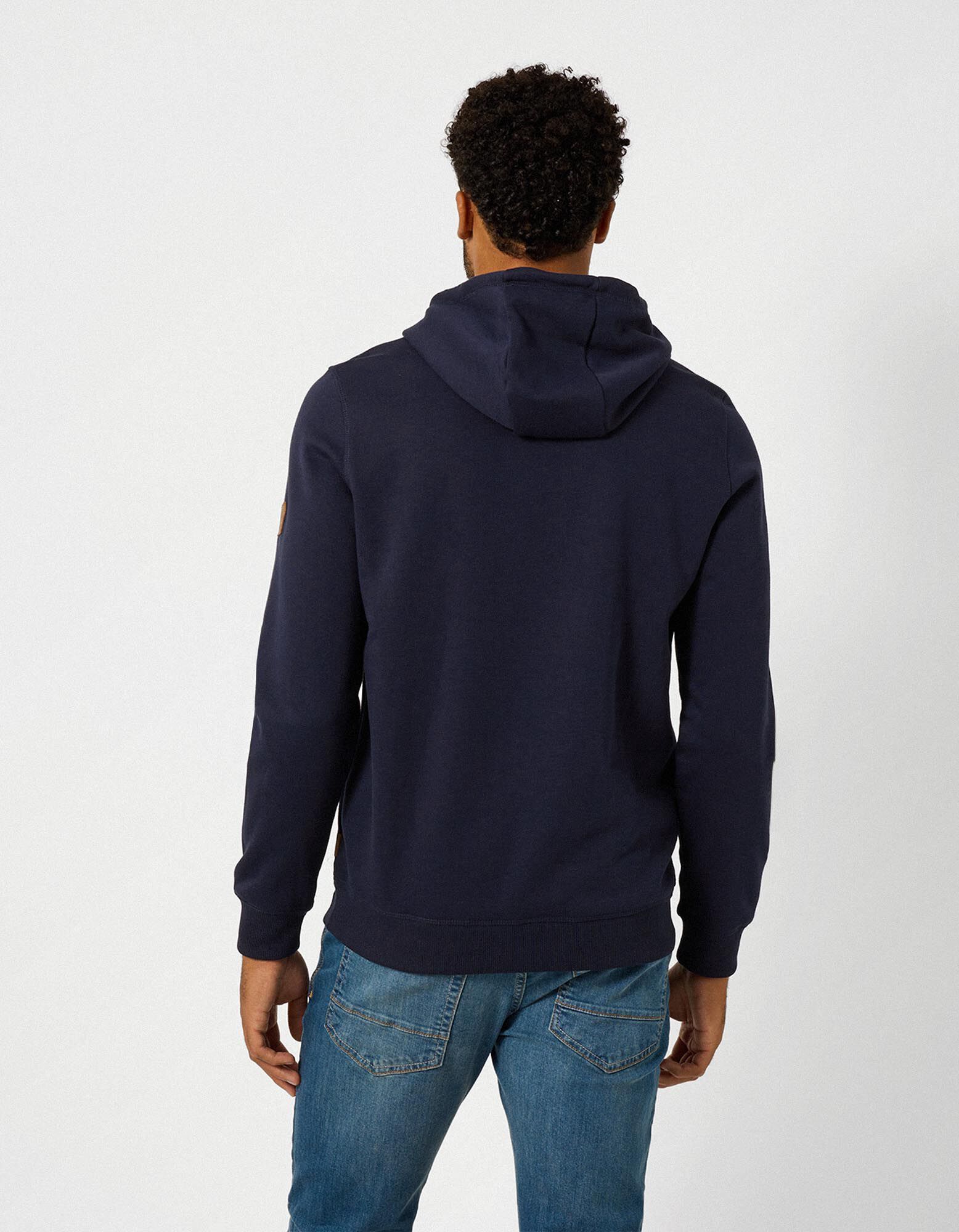 Sweatshirt - Stickerei - blau