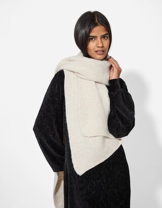 Foulard - Lurex - beige