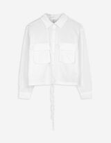 Overhemdblouse - Effen - wit