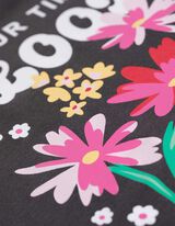 Tričko - Zadní potisk - tmave seda