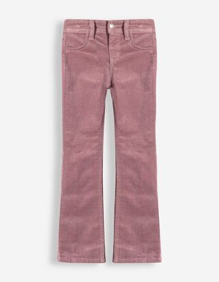 Cordhose - Baumwoll-Mix - Beere