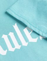 Marškinėliai - Priekinė spauda - turkis