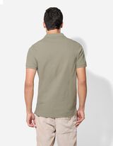 Poloshirt - Knopfverschluss - hellgrün