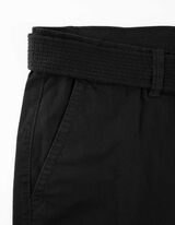 Cargoshort - Straight fit - zwart