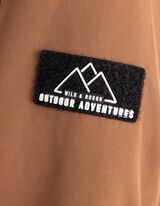 Parka - Umjetno krzno - smedja