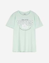 T-Shirt - Print - türkis