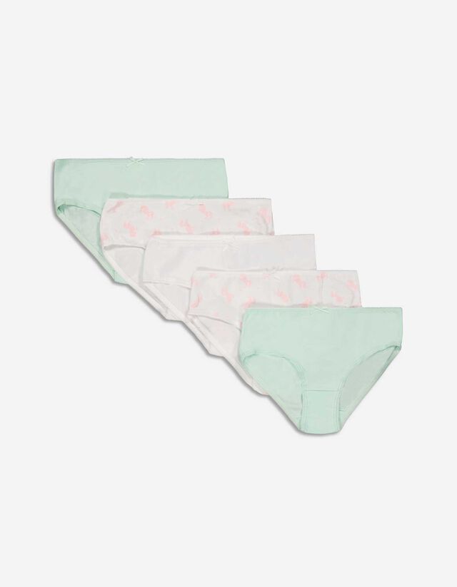 Slip - Confezione da 5 pezzi - bianco