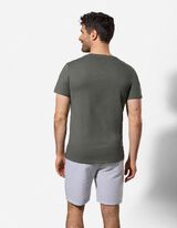 Tričko - V&yacute;&scaron;ivky - tmave zelena