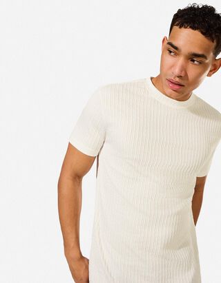T-shirt - Effen - wit