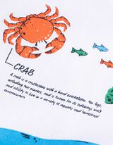 T-Shirt - Frontprint - weiß