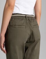 Meleg&iacute;tőnadr&aacute;g - Magas derek&uacute; - s&ouml;t&eacute;tz&ouml;ld