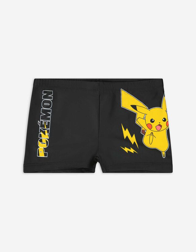 Badehose - Pikachu - schwarz