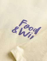 T-Shirt - Print - Gelb